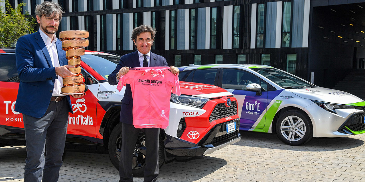 Toyota sarà l’auto ufficiale del 104^ Giro d’Italia