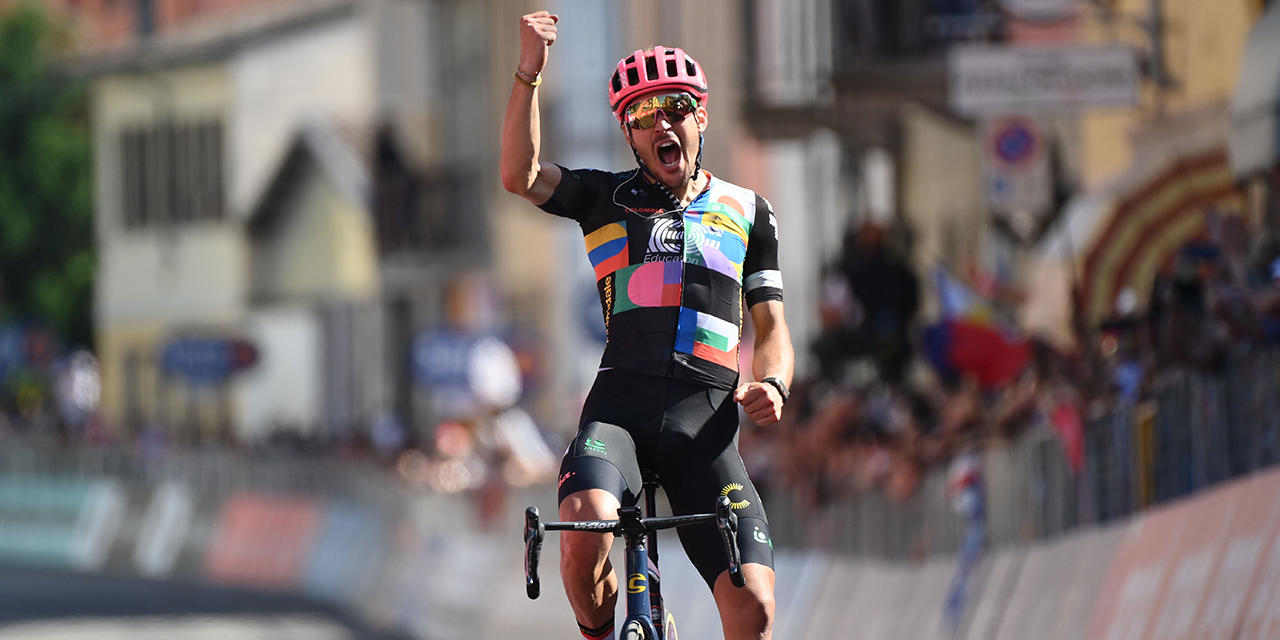 Alberto Bettiol vince la tappa 18 del Giro d’Italia, Egan Bernal ancora in Maglia Rosa