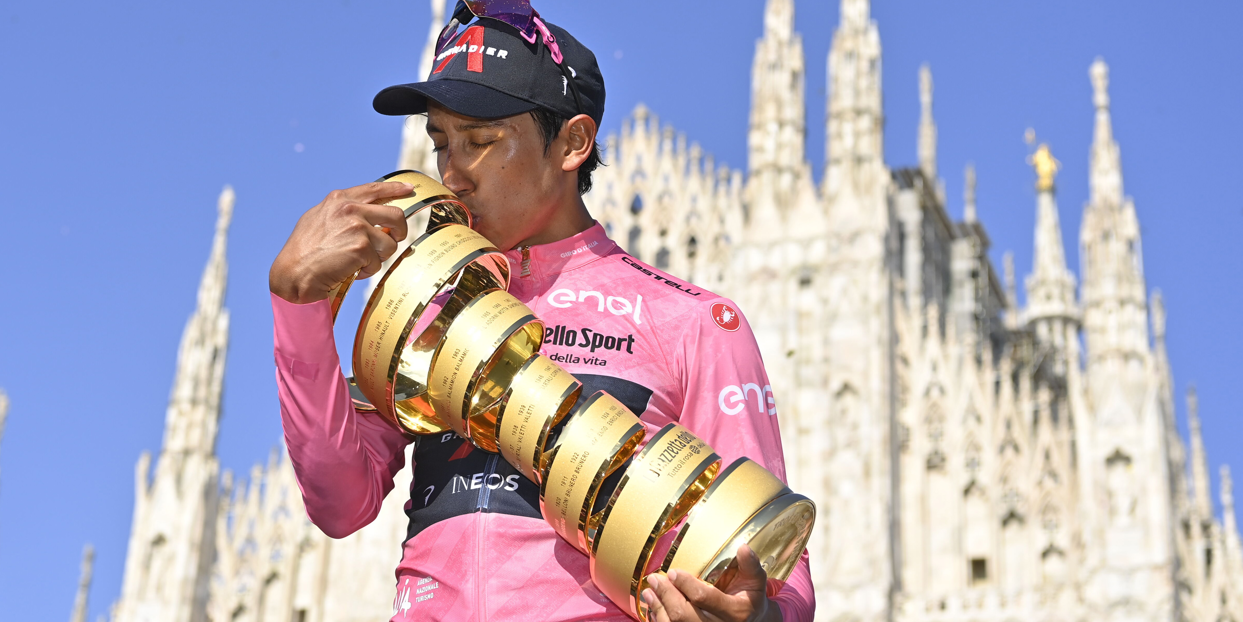 Egan Bernal vince il Giro d'Italia 2021. A Filippo Ganna l'ultima Tappa.