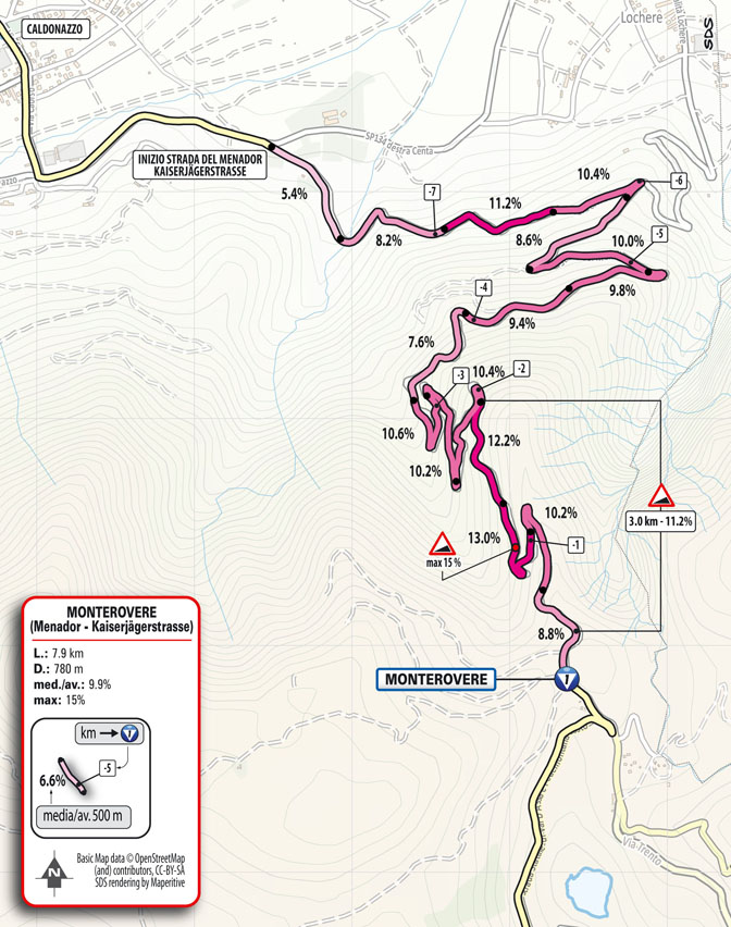 Monterovere 17 Stage 17 Giro d'Italia 2022