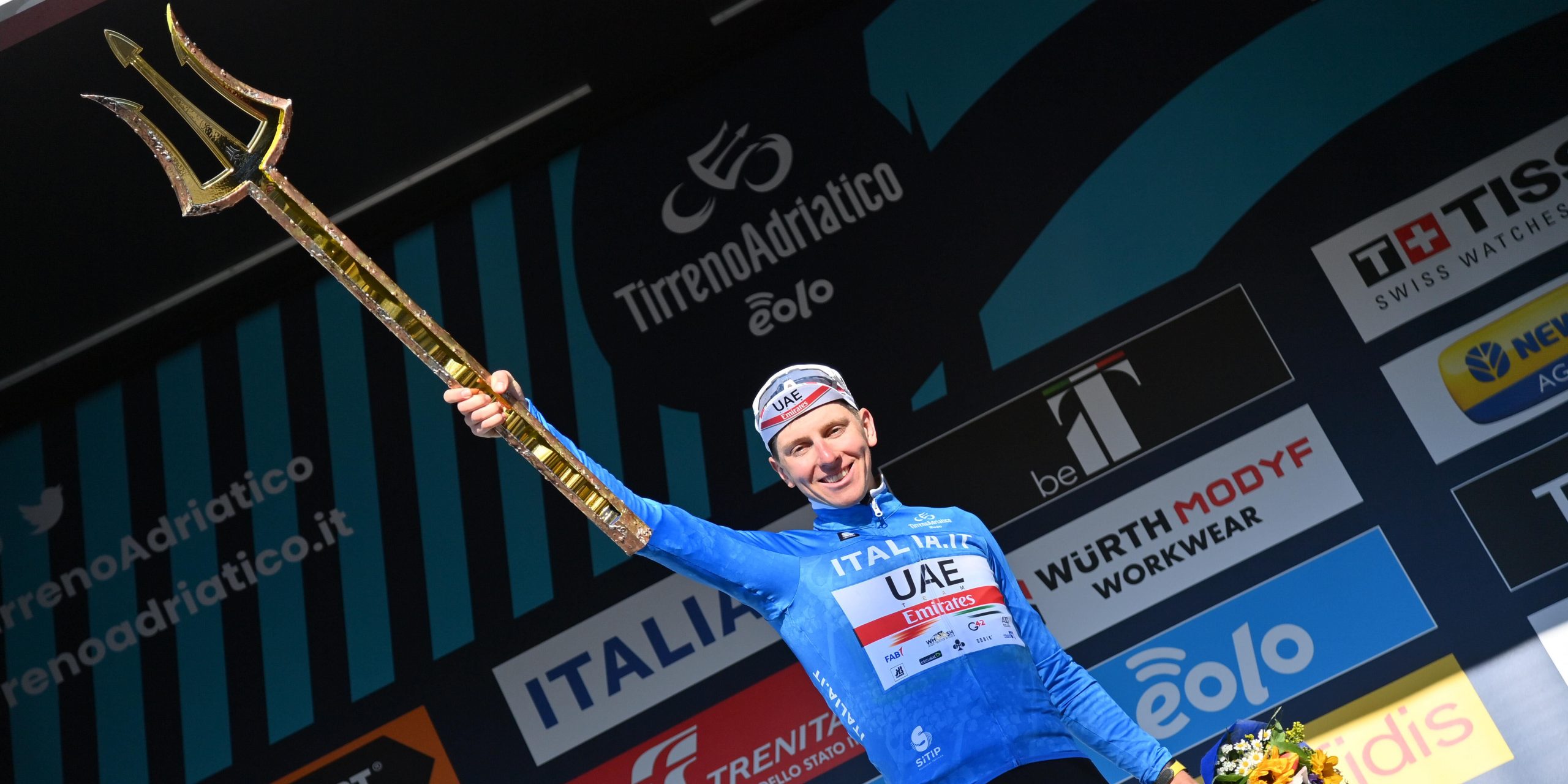 Tadej Pogacar vince la 57^ Tirreno-Adriatico