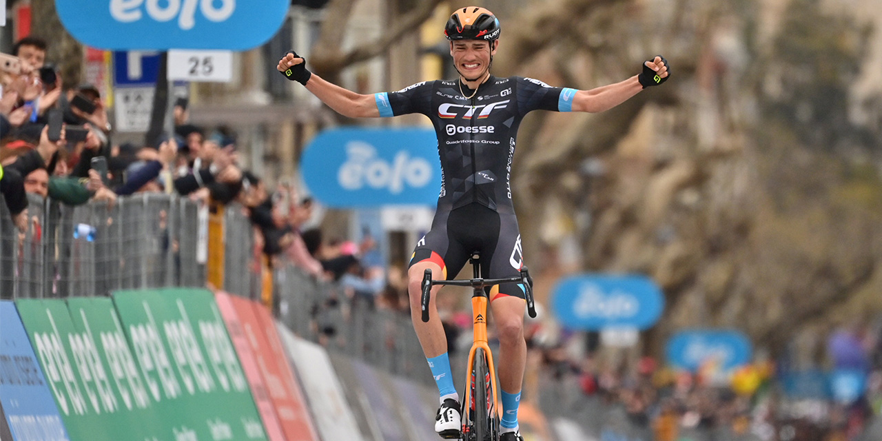 Fran Miholjevic vince la tappa 3 de Il Giro di Sicilia ed è la nuova Maglia Giallo Rossa di leader della classifica generale