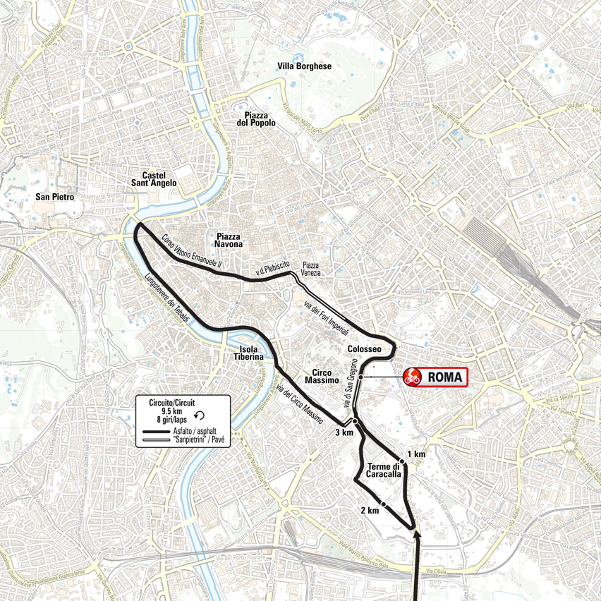 Circuito/Circuit Stage 21 Giro d’Italia 2024